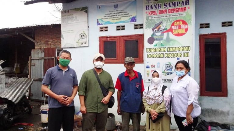 Semakin Eksis, Tim SDGs Center (UBL) Kunjungi Bank Sampah Induk Sicanang Medan